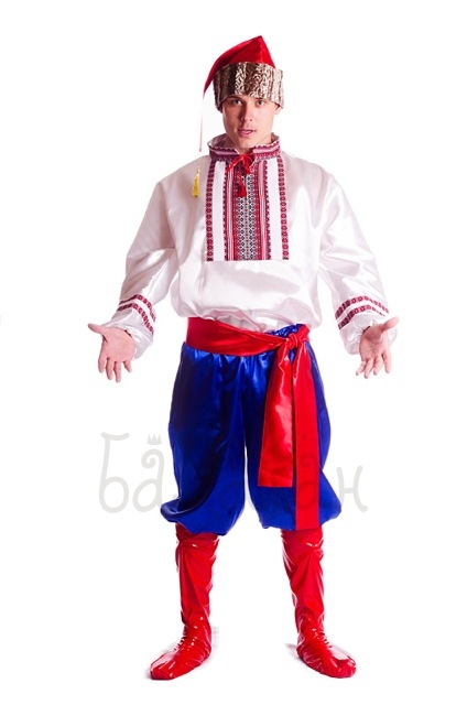 Костюм казаков мужской и женский доставка