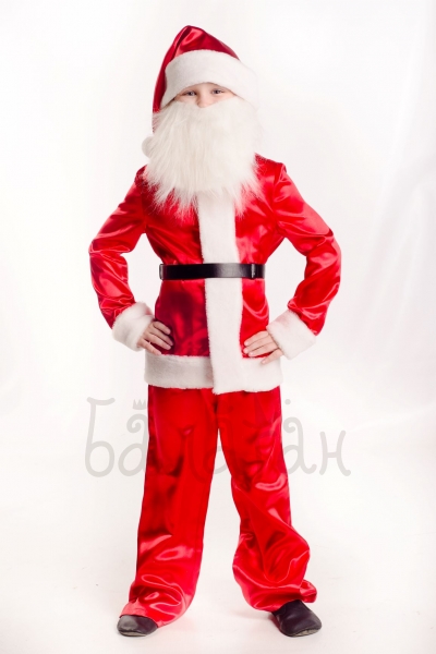 Santa Claus winter celebration Christmas costume for little boy 