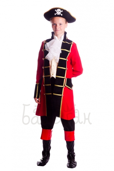 Pirate leader captain costume for teenager