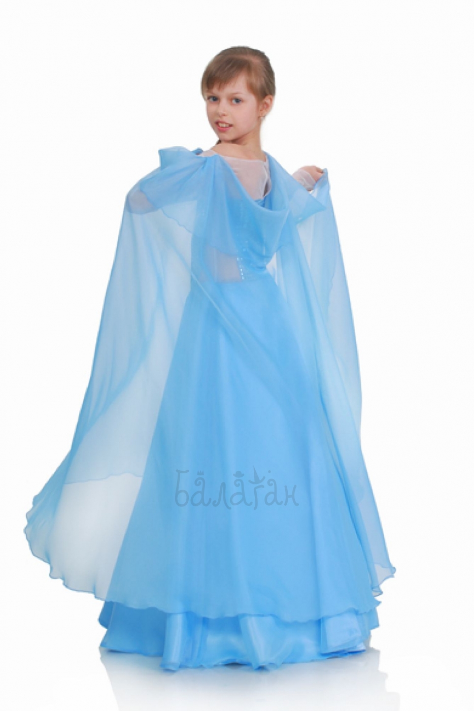 Elza Frozen kids dress costume for little girl