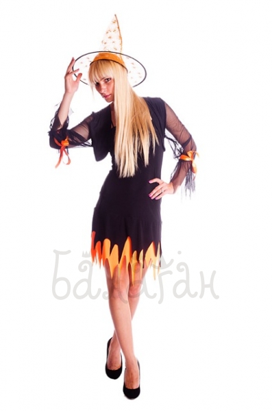 Little witch costume for woman