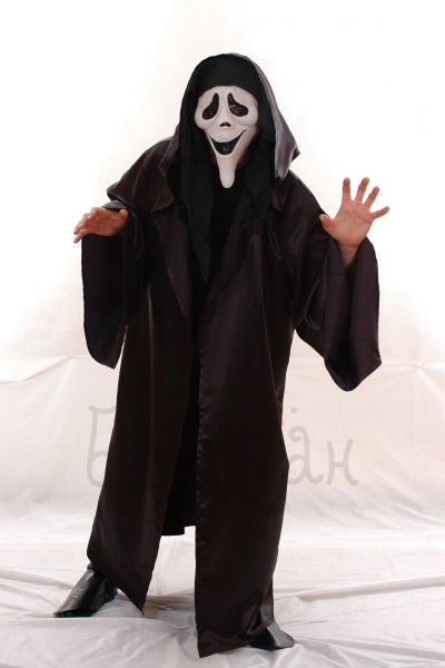 Horror film Scream costume for man