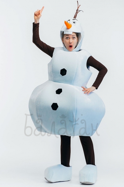  Snowman Olaf Costume
