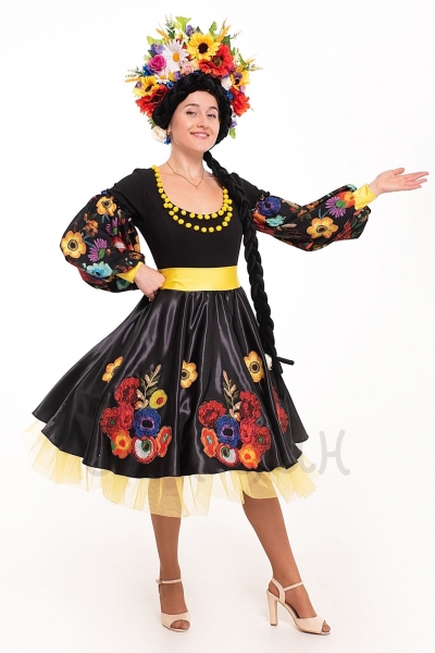 Ukrainian girl Natalka National style costume for woman