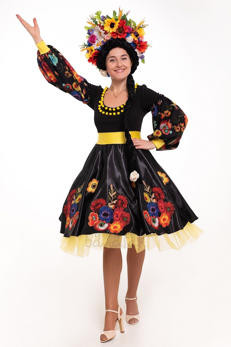 Ukrainian girl Natalka National style costume for woman