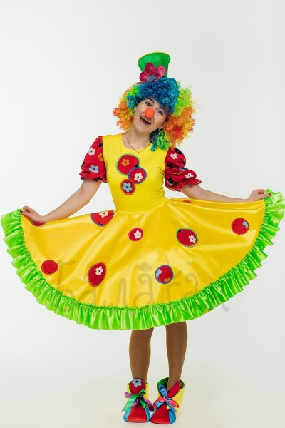 Costume Clowness Daisies
